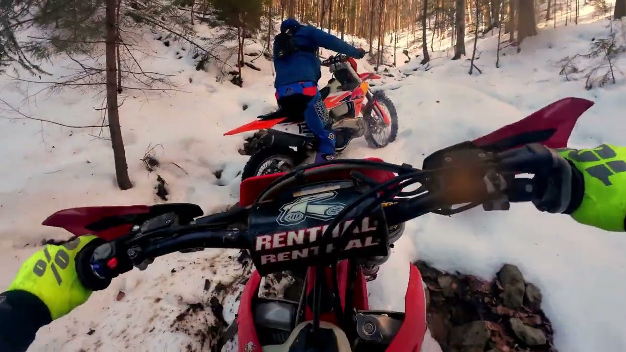 Krótkie upalanie zimą ENDURO  