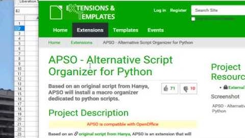 Python en LibreOffice