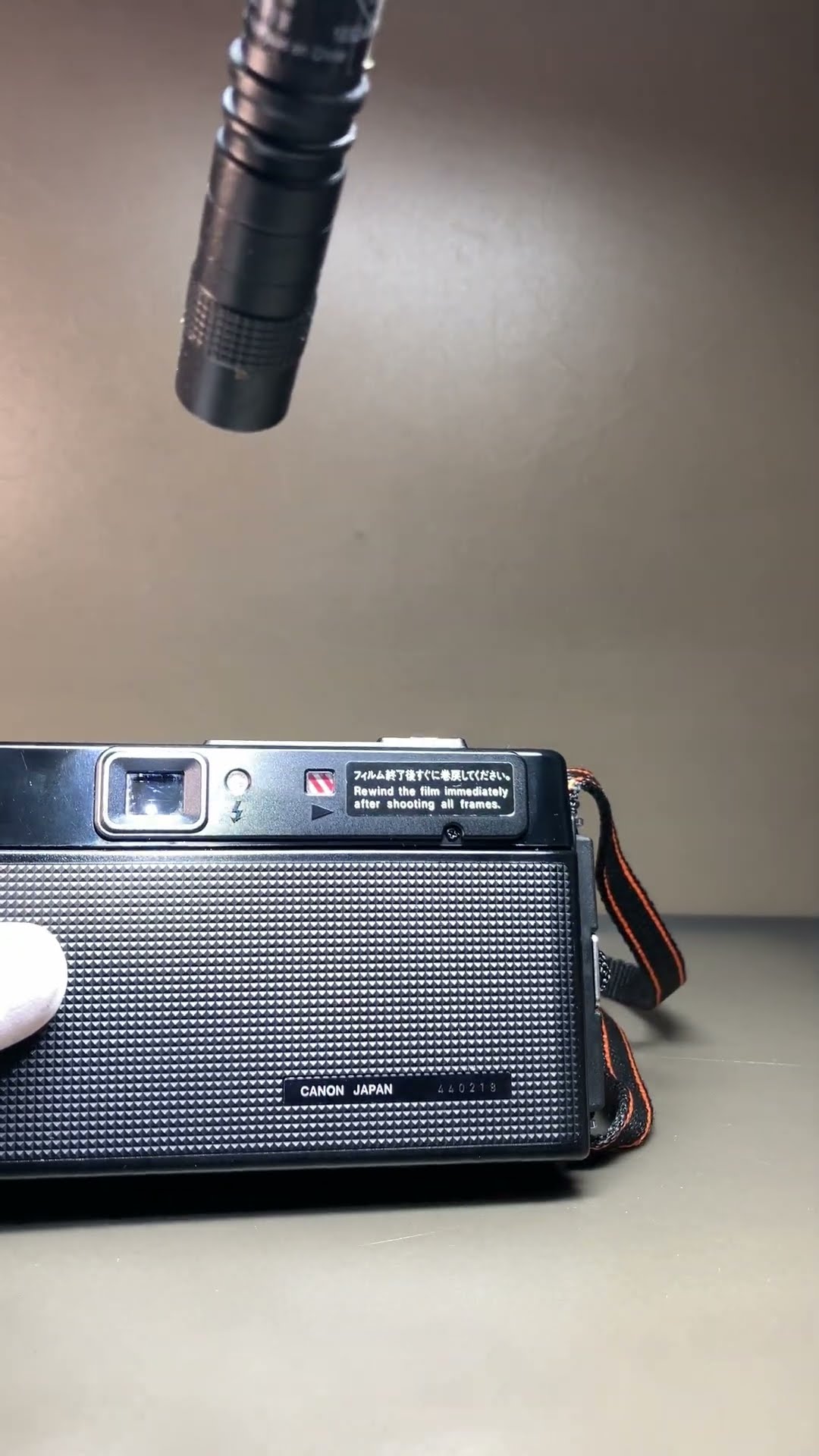Canon AF35M 動作確認6 440218 - YouTube