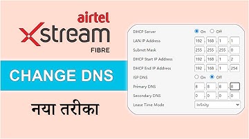Airtel Xstream Change DNS ZTE Router |Official Process| #airtelxstream #techathome