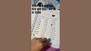 My subscribers names! #shortvideos #shorts #trends #trending #viral #subscribers #subscribe #funny