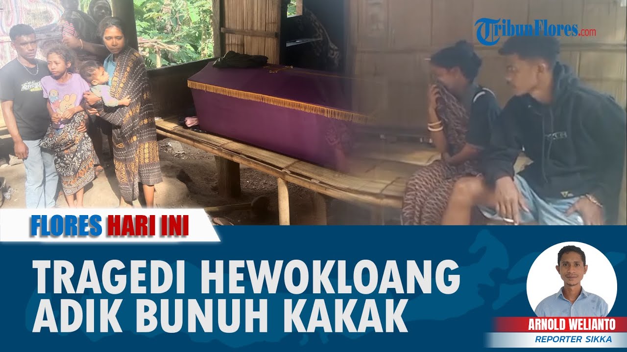 FLORES HARI INI: Seorang Adik di Hewokloang Sikka Tega Membunuh Kakak Kandung