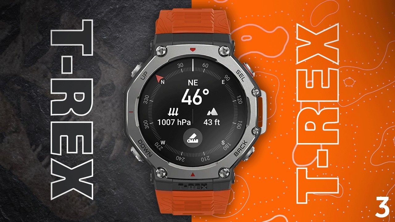 Amazfit Trex 3 - VERY impressed- just one concern! - YouTube
