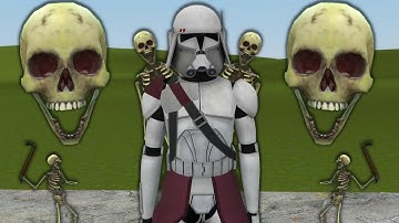 Tiny Skeleton Men Annoy The Entire Server - Gmod Star Wars Admin Abuse