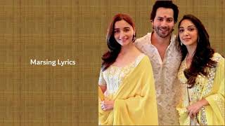 First Class | Kalank | Arijit Singh, Neeti Mohan |Lyrics