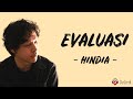 Evaluasi - Hindia (Lirik Lagu)