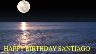 Santiago  Moon La Luna - Happy Birthday