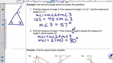 Parallel Lines and Triangles 2017