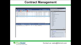 Webinar Wednesdays - FileHold Contract Management Features