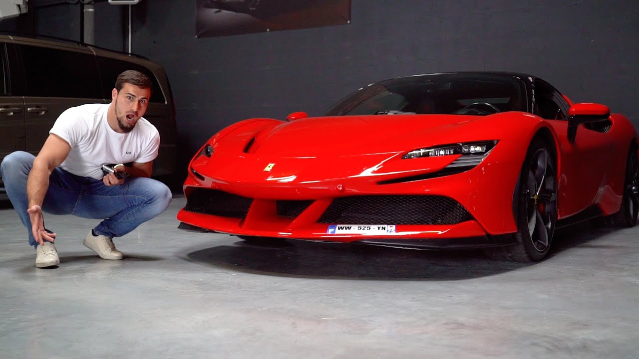On a reçu la nouvelle FERRARI de 600k€ avec 1 000 CH !!
