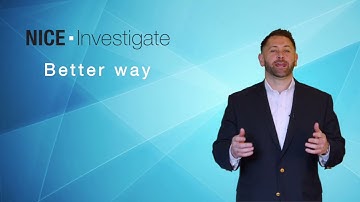 Evidencentral Video Series: NICE Investigate (for Law Enforcement)