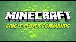 Minecraft Single Player Commands Part 2!! Explode, Descend, Enchant, Spawnpoint, Home, and Health!