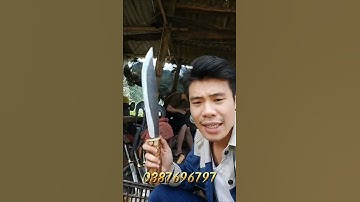 dao bếp và dao đi rừng của kỳ anh #shorts