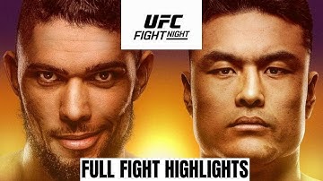 Johnny Walker vs Zhang Mingyang — FULL FIGHT HIGHLIGHTS | UFC FIGHT NIGHT