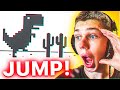 Playing Chrome Dinosaur with ONLY My Voice - Set New WORLD RECORD!
