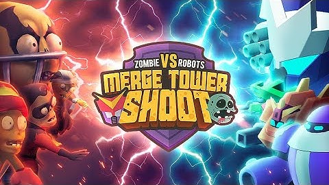 Merge Tower Shoot: Zombie vs Robot Idle Clicker