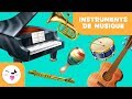 Apprends les instruments musicaux  vent corde et percussion  musique pour les enfants