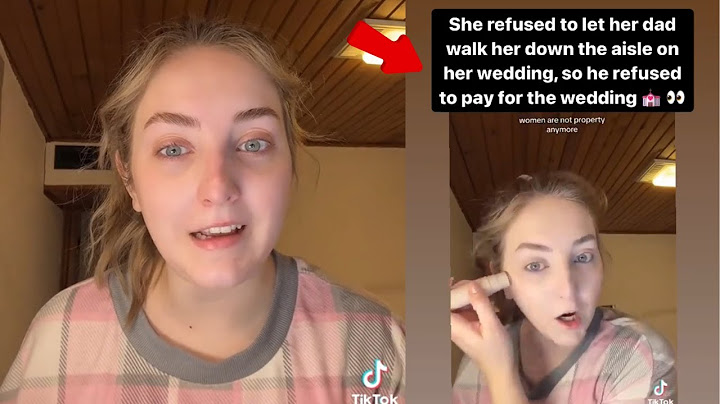 Woman Refuses To Let Her Dad Walk Her Down The Aisle Because Of This