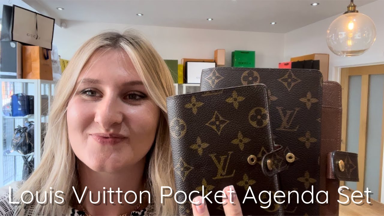LOUIS VUITTON POCKET AGENDA COVER, REVIEW & WHAT FITS