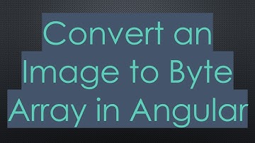 Convert an Image to Byte Array in Angular