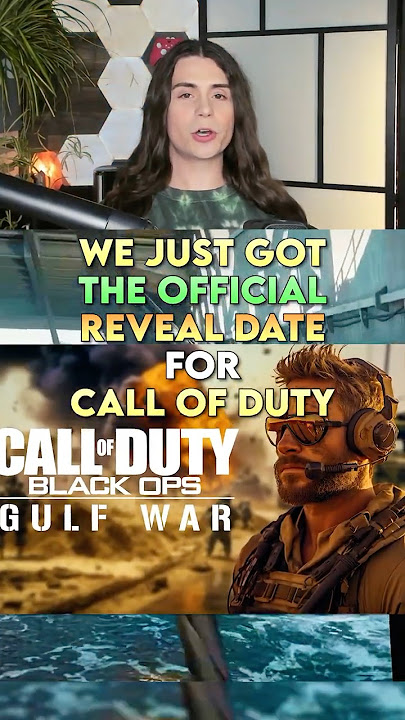 We Just Got The  Reveal Date For Call of Duty 2024