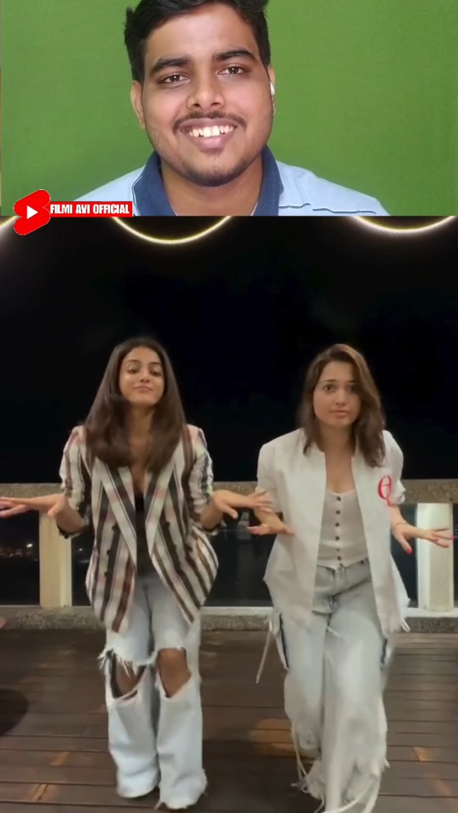 Tamannaah Bhatia and Wamiqa gabbi Dance Video | Reaction Video | #shorts #remix