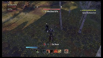ESO:  Visual Bug - Werewolf Got A Chair Stuck to his Ass