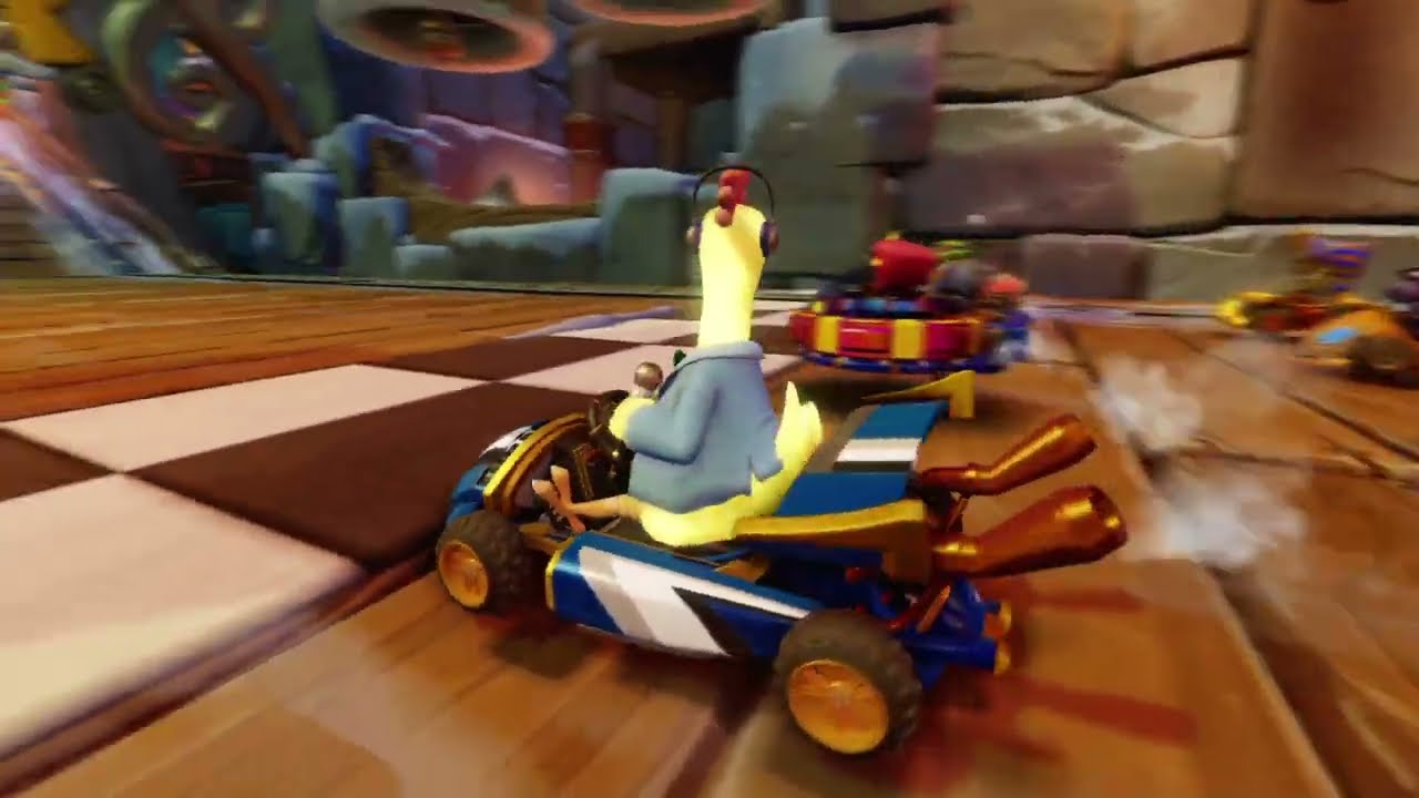 CTR- Wumpa Mecánica- Chick- Modo Difícil Crash™ Team Racing Nitro-Fueled-