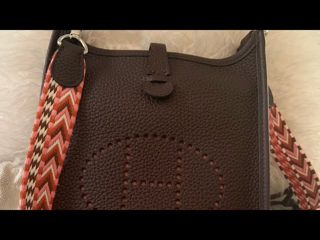 Hermes Mini Evelyne: full review. Size, weight, mod shots, what