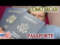 ASI DE FACIL ES SACAR PASAPORTE EN ESTADOS UNIDOS