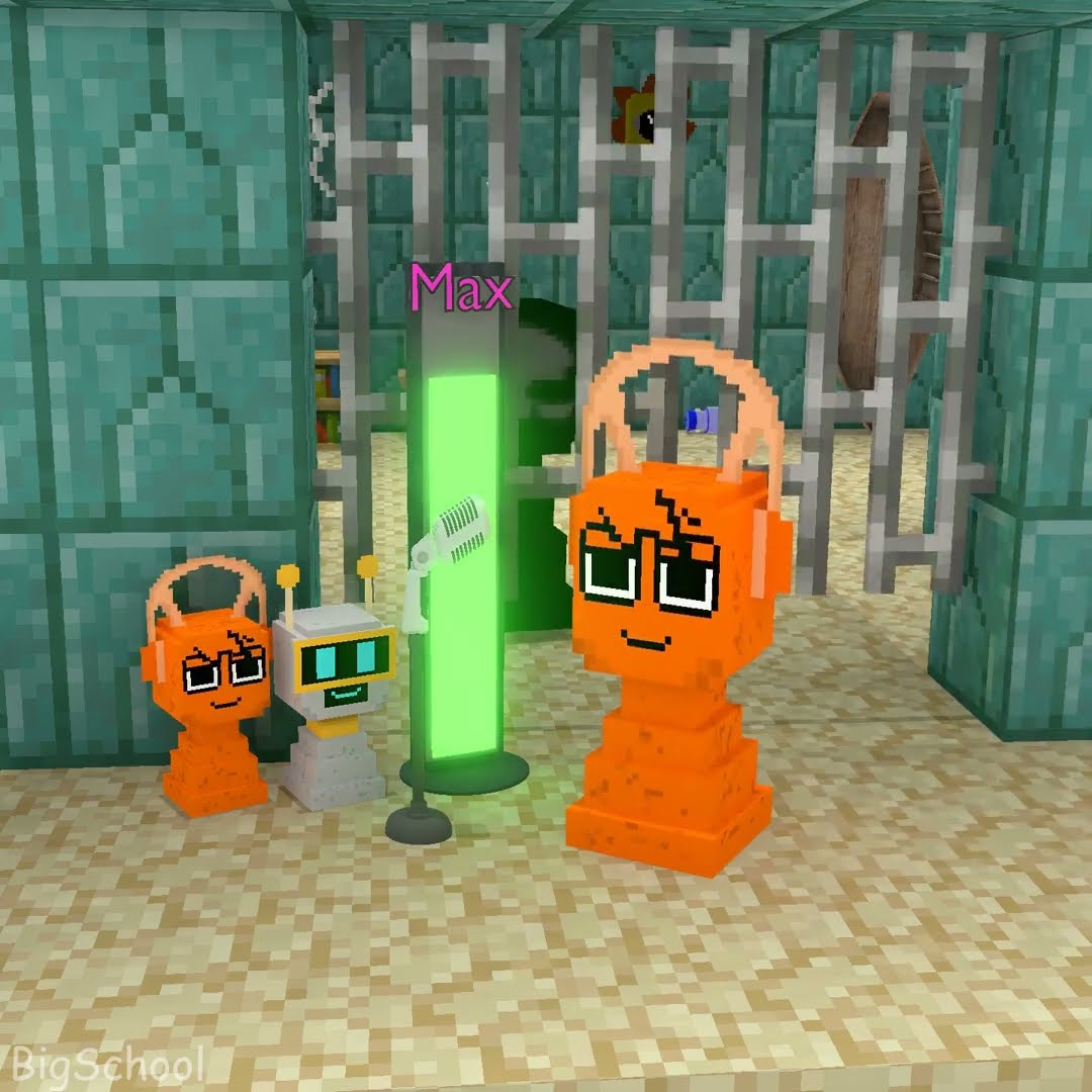 Help Fun Bot sing to close the door and lock up Black to save his child ??