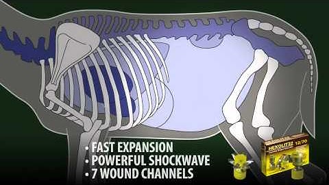 Hexolit 32 - splinter effect