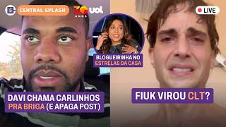 🔴 Davi Brito chama Carlinhos pra briga! Fiuk consegue emprego; Estrelas da Casa e+ AO VIVO