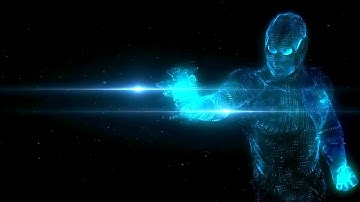 no copyright 3d intro without text||Robot intro by mss studio