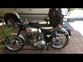 BSA Goldstar 500 DB34 startup by my 84 year old dad 🤙