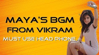 Maya Krishnans Bgm Vikram Most Awaited