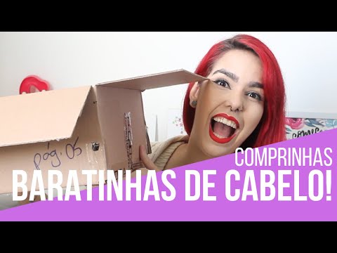 Comprinhas BARATINHAS de produtos para cabelo!