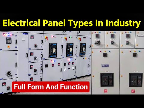 What Types of Electrical Panels are there? || LT panel & HT