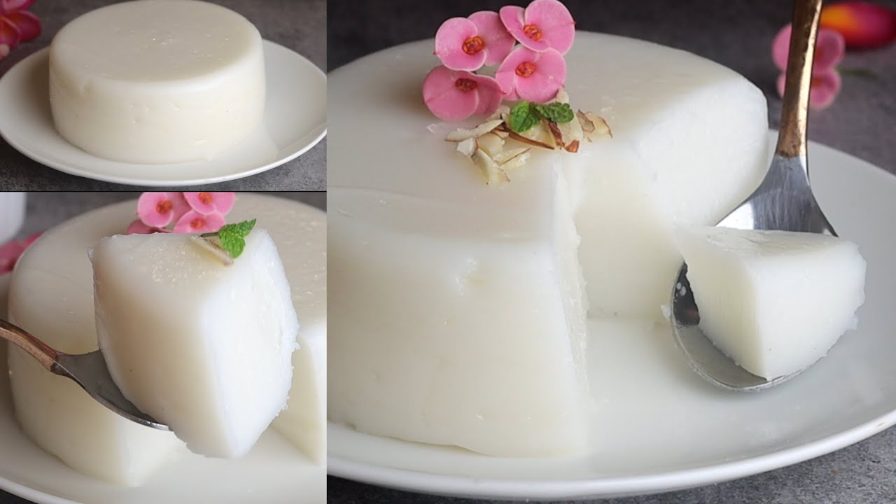 All you need is Coconut Milk! Easy Pudding Recipe Coconut Milk