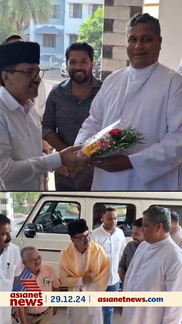 പാണക്കാട് തങ്ങള്‍ തലശ്ശേരി ആര്‍ച്ച് ബിഷപ്പുമായി കൂടിക്കാഴ്ച്ച നടത്തി