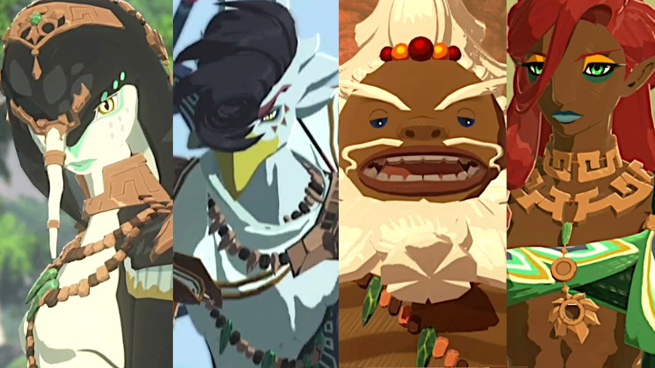 All Champion Intro Cutscenes - Zelda: Hyrule Warriors: Age of Imprisonment (Switch 2)