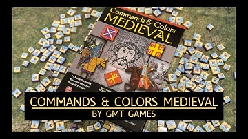 Unboxing Commands & Colors Medieval by GMT Games