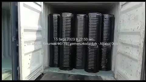 Exporting Bitumen 60/70 in October 2023