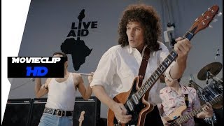 Bohemian Rhapsody (2018) | Concierto En Live Aid / "Hammer To Fall" | MovieClip Español Latino HD