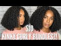 $10 KINKY CURLY BUNDLES?! WINE N' WIGS WEDNESDAY