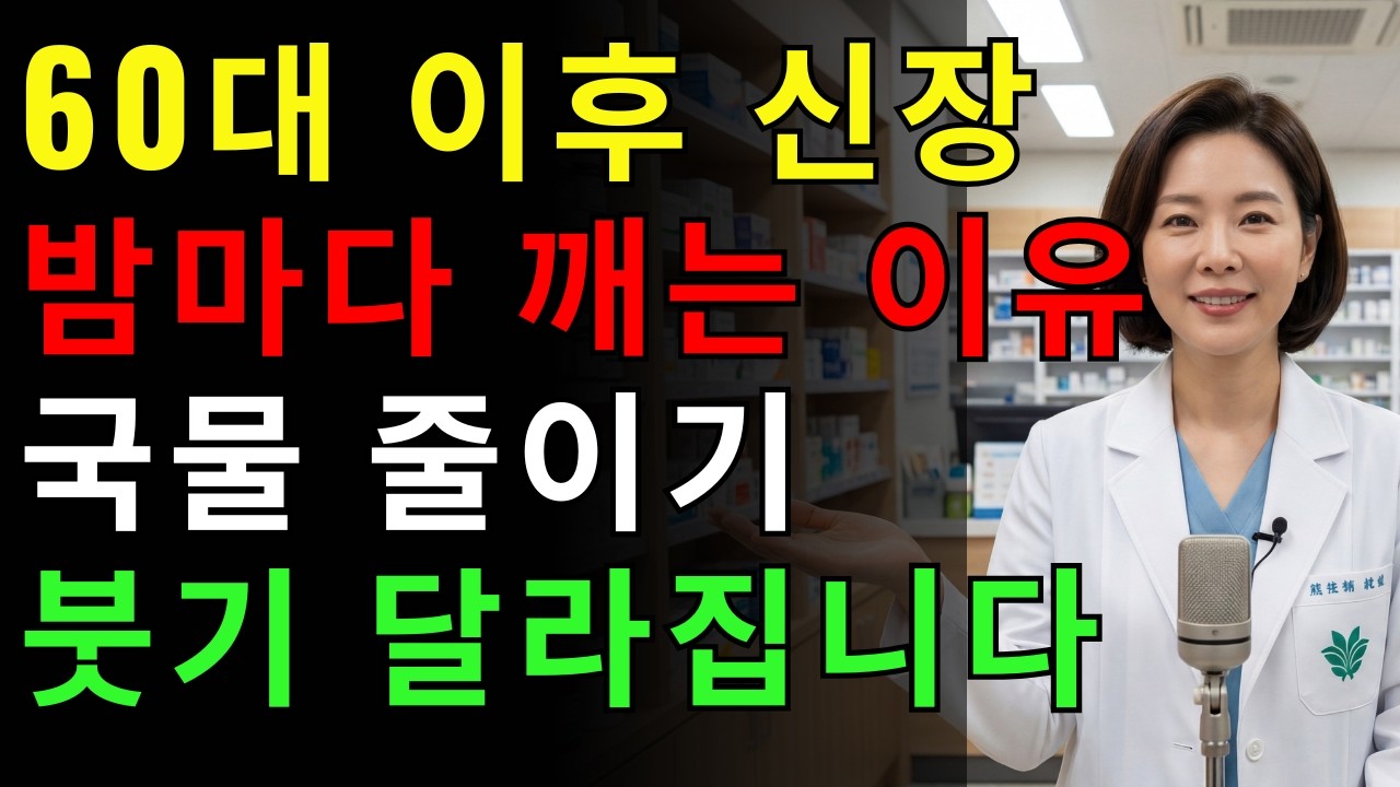 99%는 모르는 신장 살리는 저녁 습관 | 건강 | 신장 | 식단 | 노후