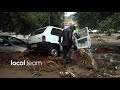 Alluvione a Bitti (Nuoro): travolte molte auto