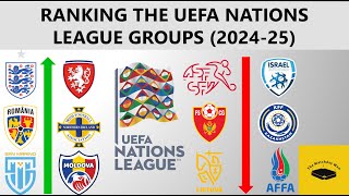 Ranking The 2024-25 UEFA Nations League Groups