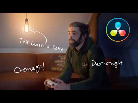 Davinci Resolve Relight Is Amazing! Day-to-night Tutorial Ft. Zhiyun