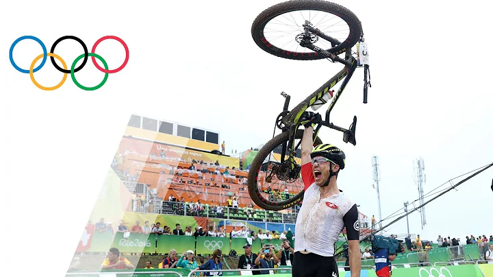 Nino Schurter wins the men's Mountain Bike competi...